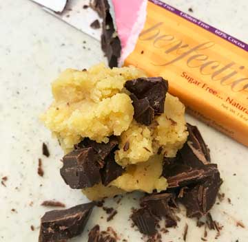 Small Batch Keto Chocolate Chip Cookie Dough