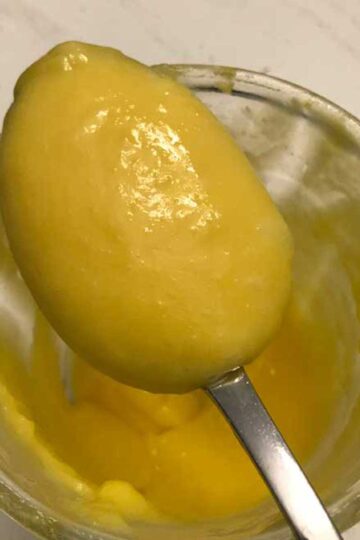 homemade lemon curd
