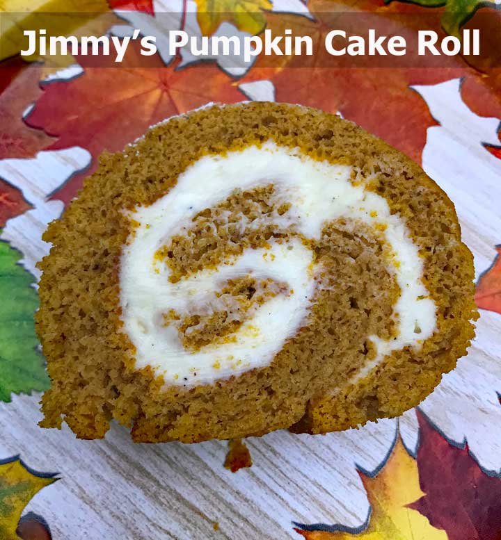 Pumpkin Roll Cake