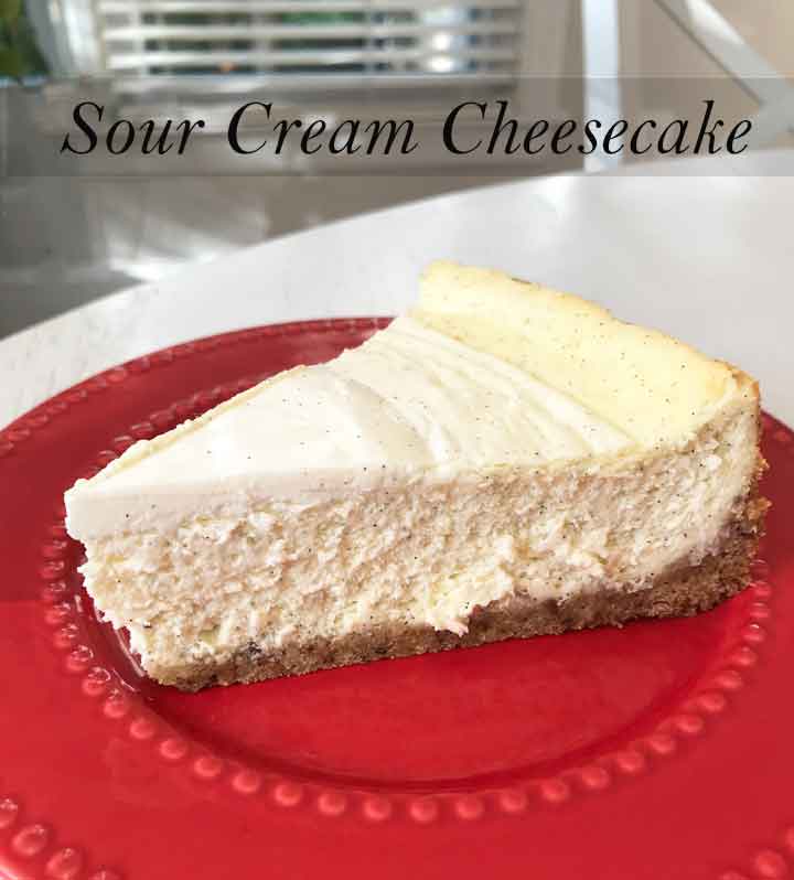 Sour Cream Cheesecake