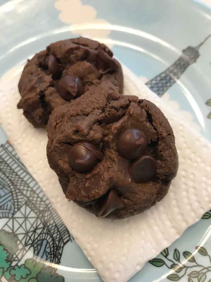 Sour Cream Chocolate Cookies - Cookie Madness