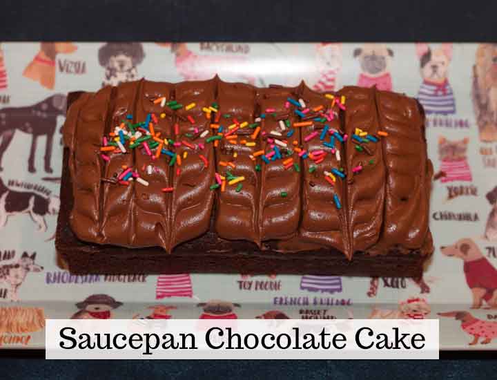Saucepan Chocolate Cake