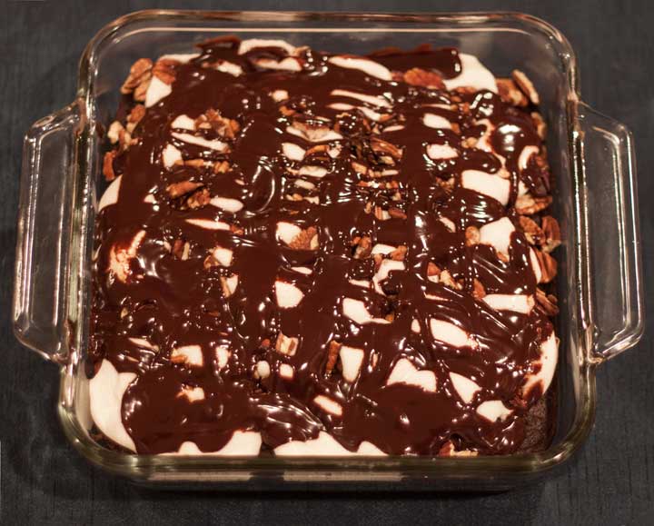 Chocolate Bourbon Mud Cake