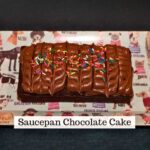 Saucepan Chocolate Cake is a small batch chocolate cake baked in a loaf pan. No mixer required.