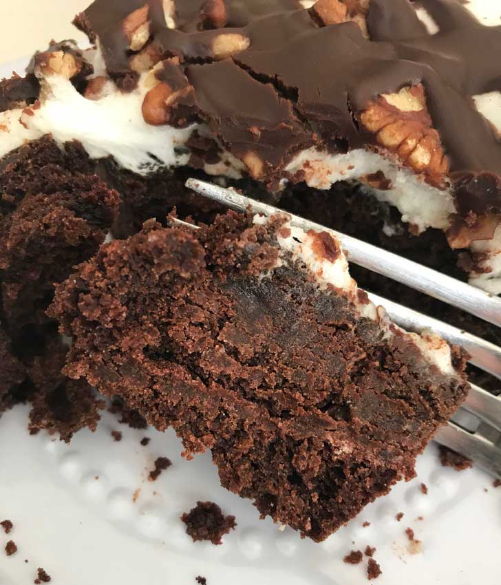 Bourbon Chocolate Mud Cake
