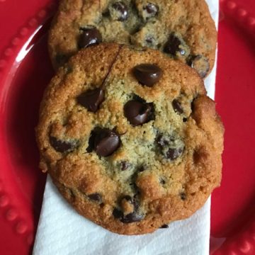 Chewy Keto Chocolate Chip