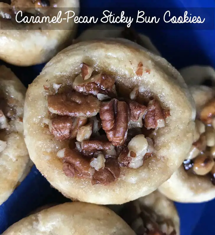 sticky bun cookies