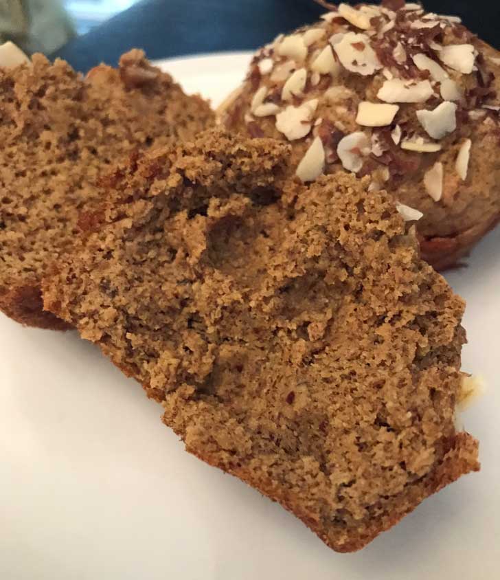 Keto Oat Fiber Muffins Texture