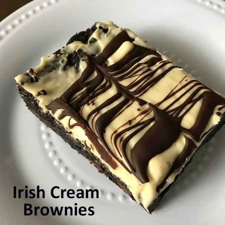 Irish Cream Brownies