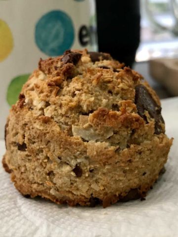 Coconut Almond Banana Cookies
