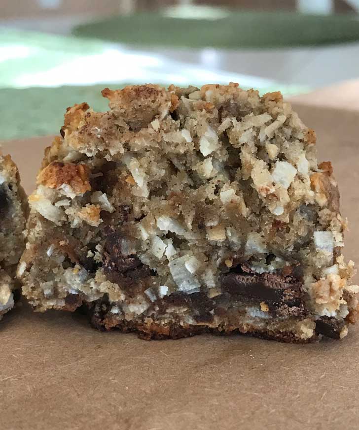Coconut Almond Banana Cookies