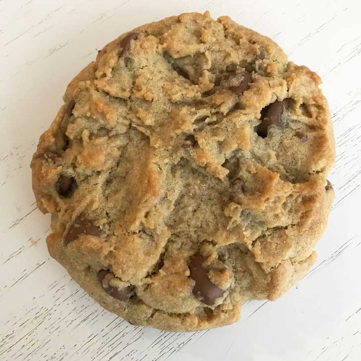 Giant Milk Chocolate Chip Cookie from Crumbl
