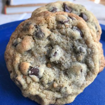 Bran Chocolate Chip Cookies recipe with unprocessed wheat bran.