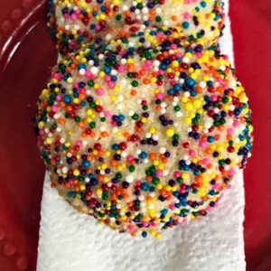 Sprinkles Cookies inspired by the free cookies at Publix