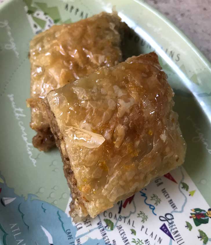 Baklava Foil Pan  St. John's Bakery