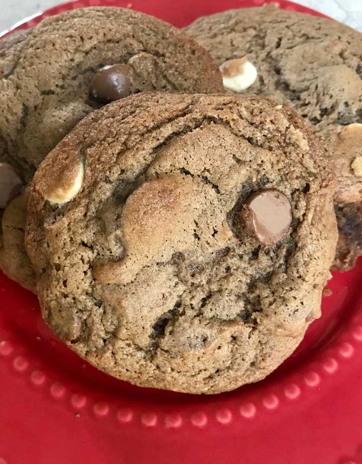 Chocolate Malted Cookies
