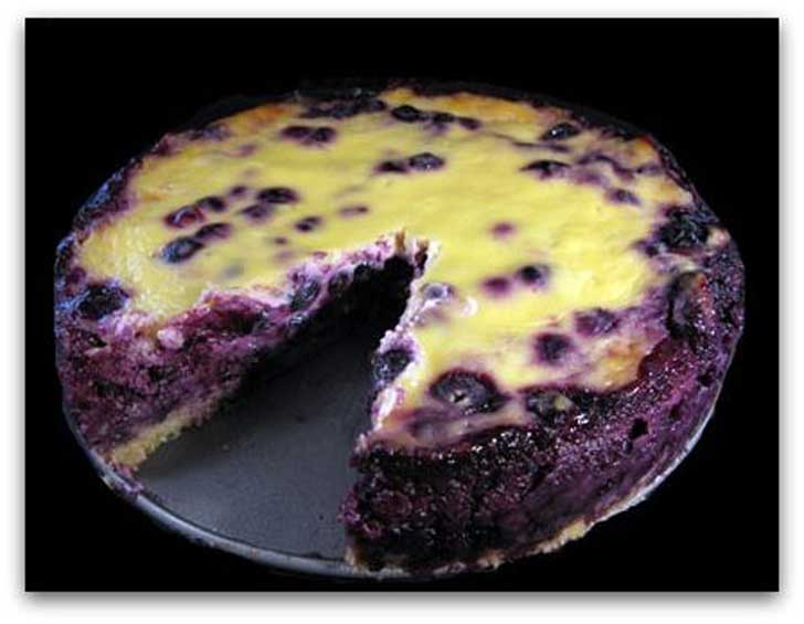 Nova Scotia Blueberry Cream Cake