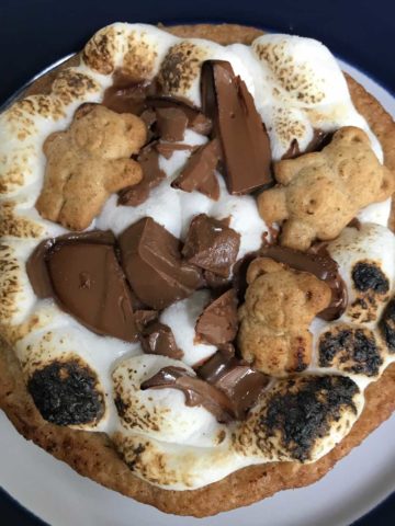 Muffin Top Pan S'mores Cookies