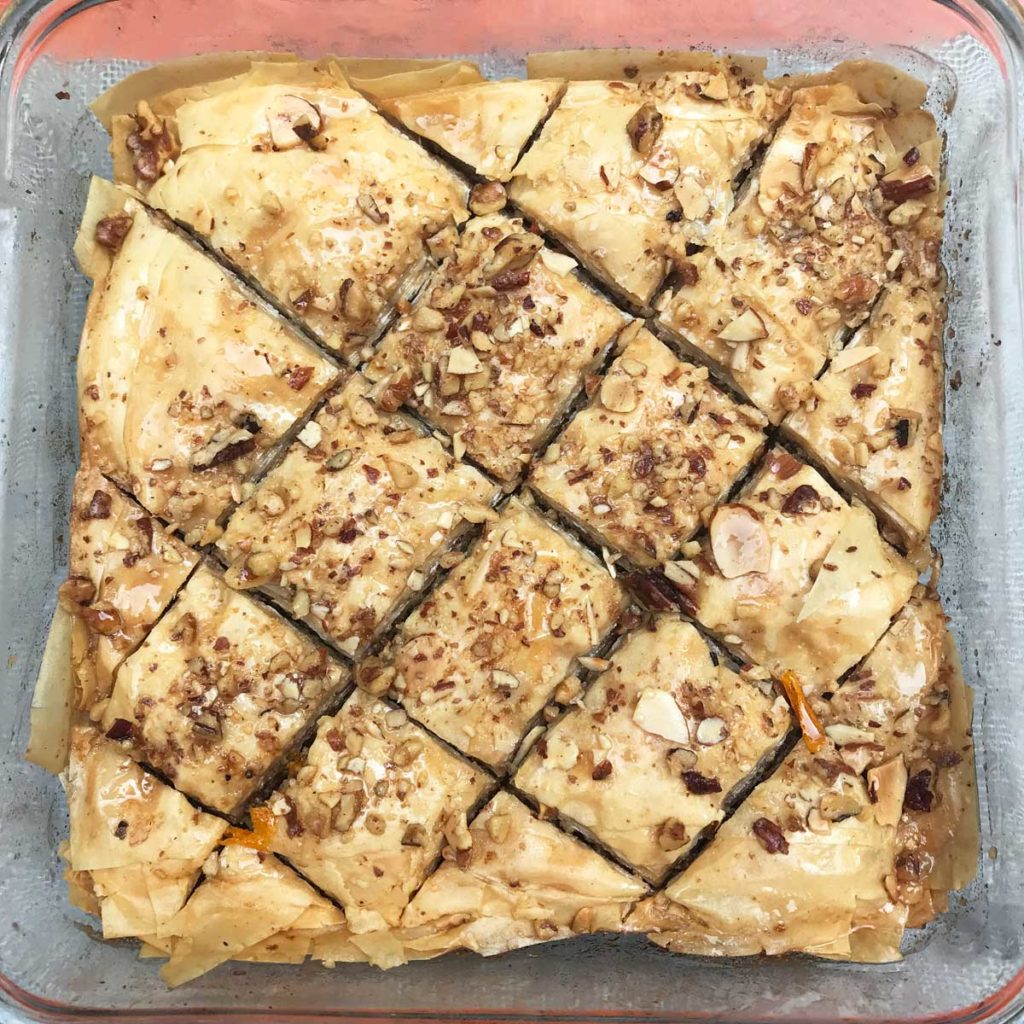 8-Inch Pan Baklava