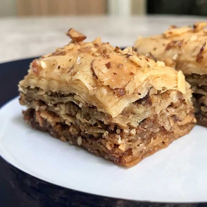 8 Inch Pan Baklava from Cook's Illustrated