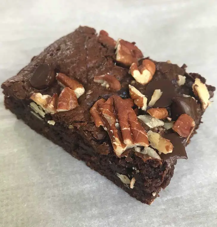 Double Chocolate Oat Flour Brownies