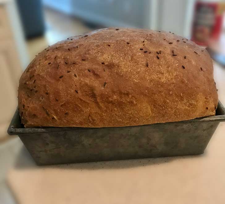Whole-Grain Bread Improver from King Arthur Flour used in Rye Sandwich Bread.