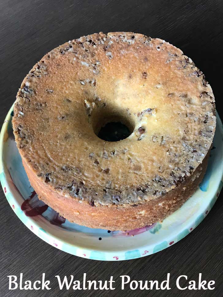 Old Fashioned Black Walnut Cake Recipe with Happy Home Black Walnut
