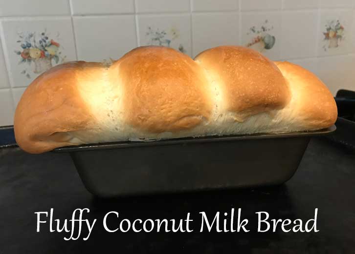 Soft and Fluffy Coconut Milk Bread similar to Honduran Pan de Coco