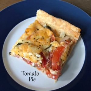 Sheet Pan Tomato Pie