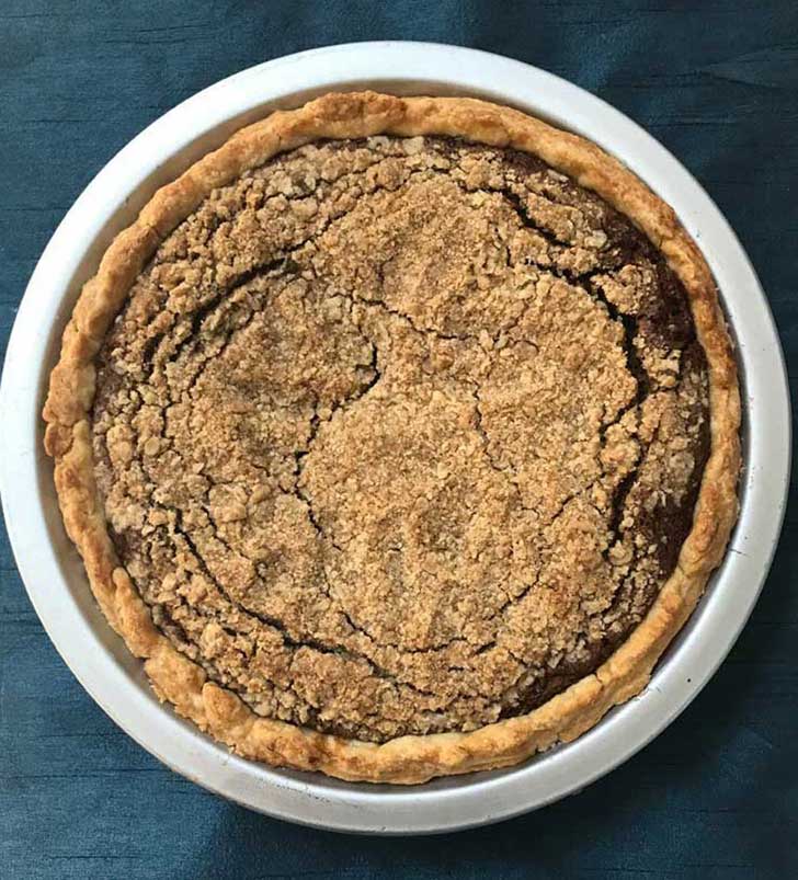 Whole Shoofly Pie aka Shoo-Fly Pie