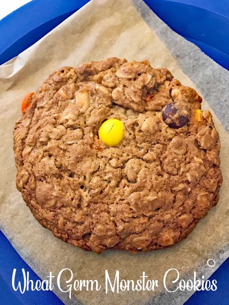 Toasted Wheat Germ Monster Cookies