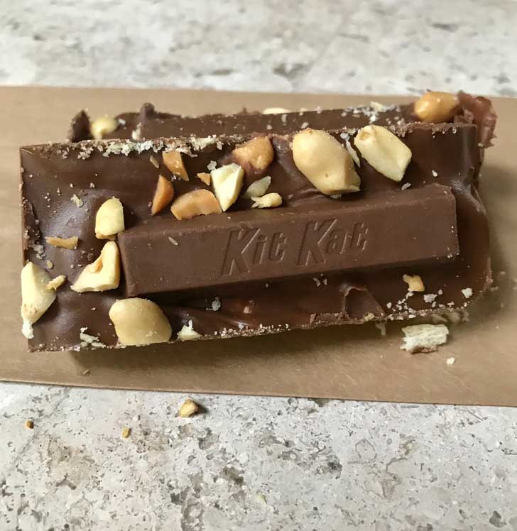 Homemade Kit Kat Bars or Club Cracker Bars or maybe they are Ritz Cracker Bars?