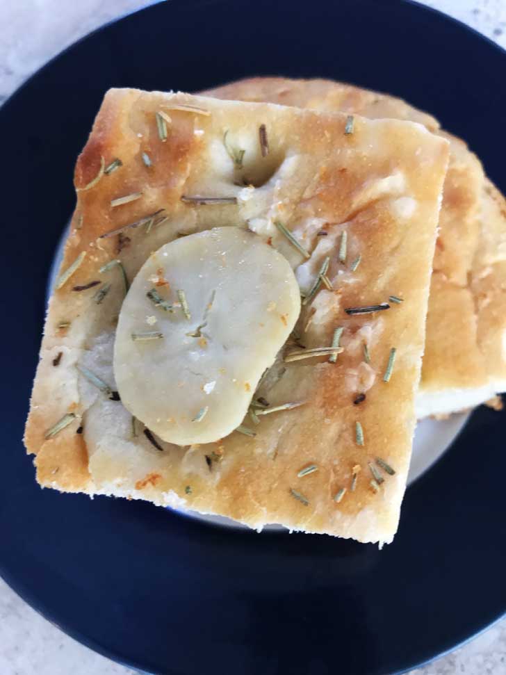 Potato Focaccia with Rosemary and Sea Salt