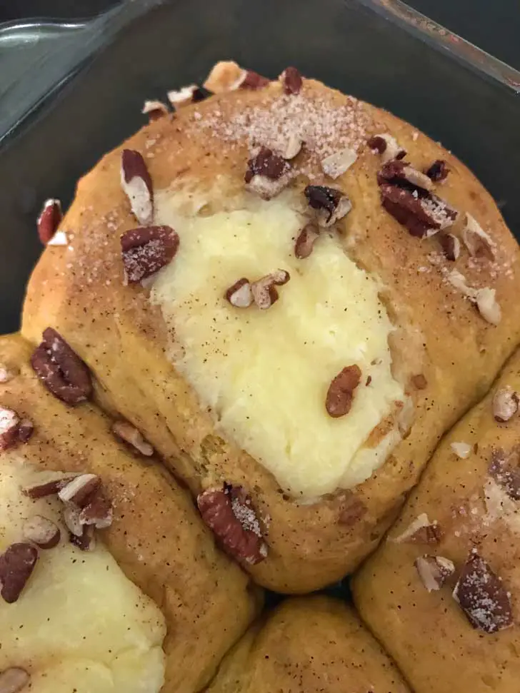 Pumpkin Spice Kolaches with Cream Cheese Filling