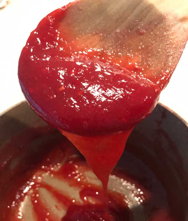Raspberry Coulis for