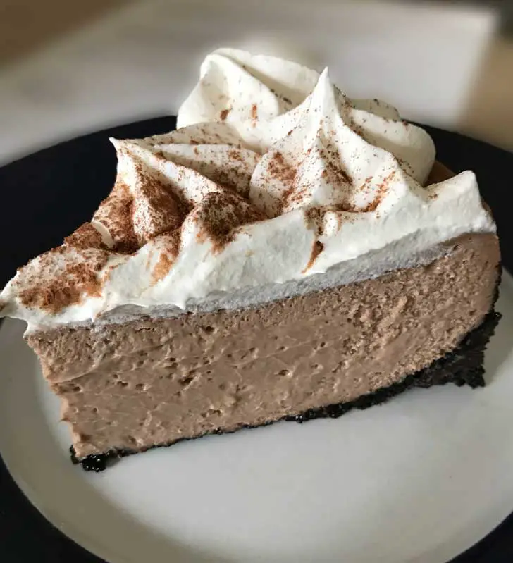 Nutella Instant Pot Cheesecake with an Oreo crust