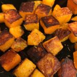 Roasted butternut squash soup recipe.