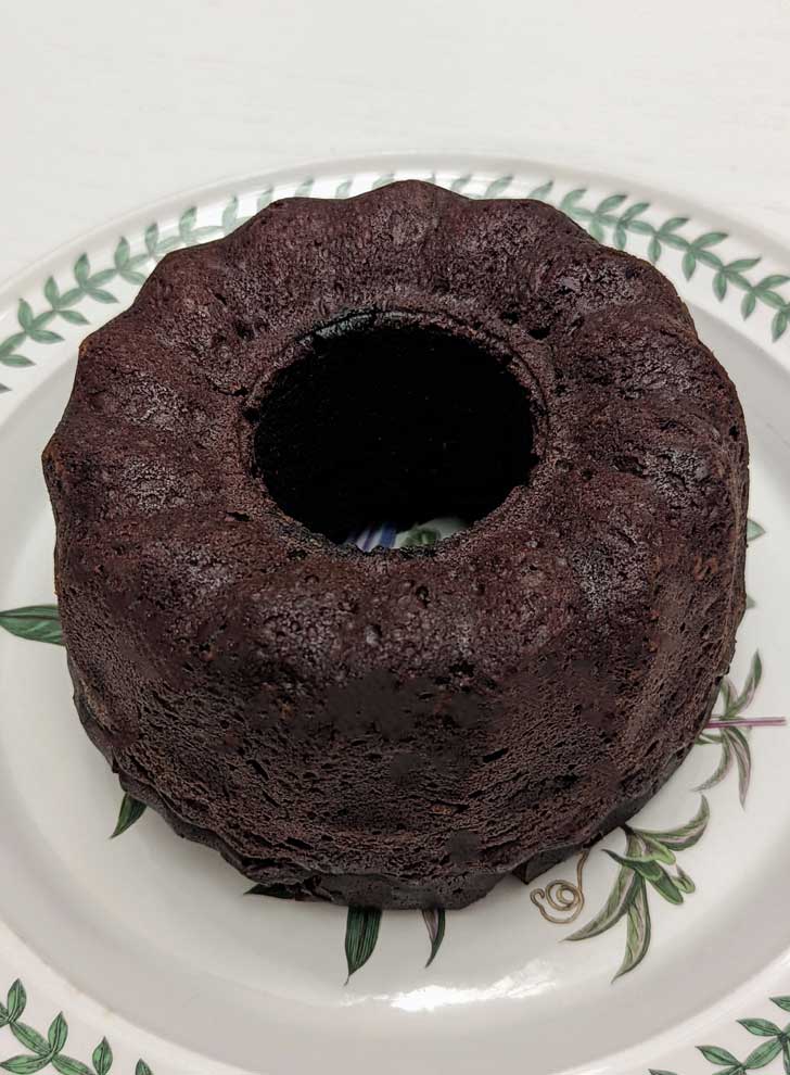 Instant Pot Chocolate Bourbon Bundt