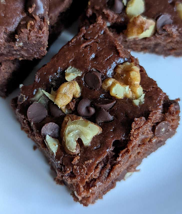 Recipe for Greek Yogurt Brownies made with self-rising flour.
