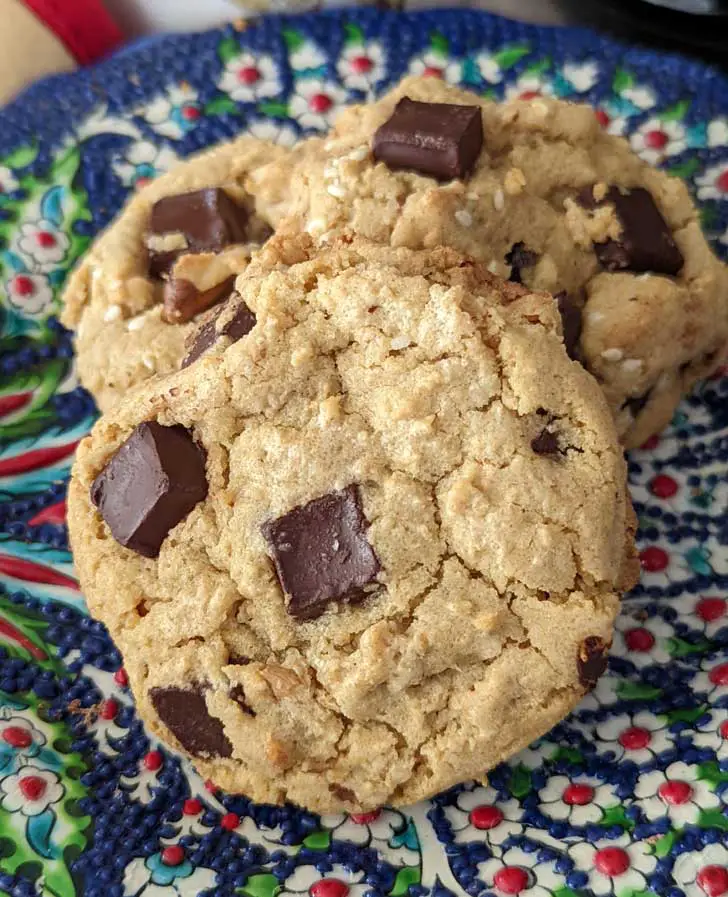 Recipe for Whole Wheat Olive Oil Chocolate Chip Cookies