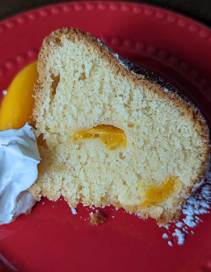 Peach Pound Cake