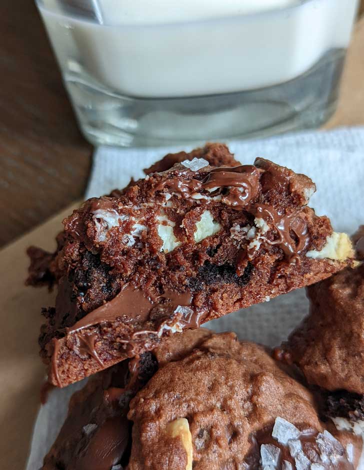 Everything Brownie Cookie