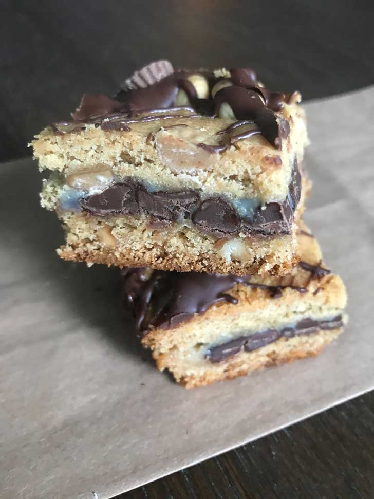 Cake Mix Peanut Butter Bars