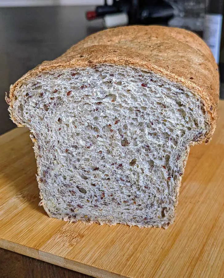 Soft Flax Bread is like Marathon Bread without all the seeds.