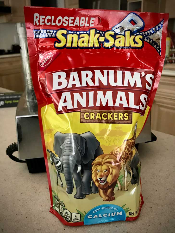 Barnum's Animals Crackers for an animal cracker cheesecake crust.