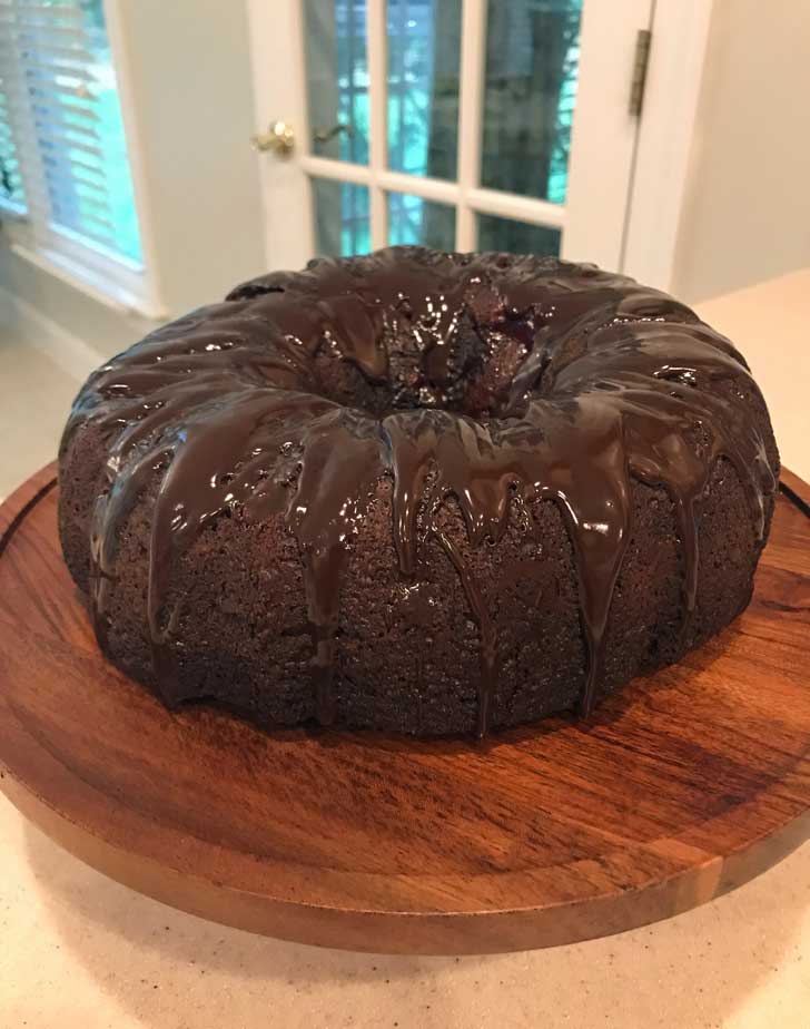 Chocolate Covered Cherry Cake