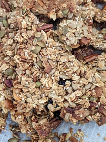 olive oil granola bark