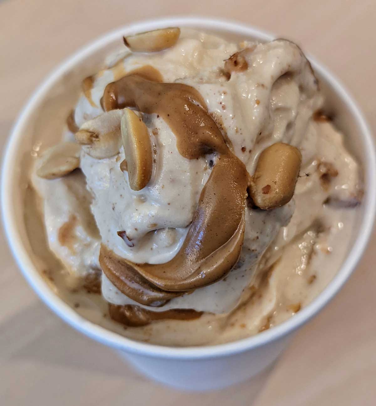 Peanut Butter Ice Cream Cookie Madness