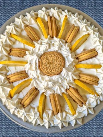 Lemon Oreo Pie