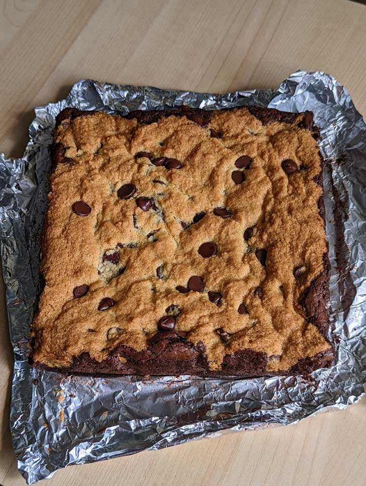 Almond Flour Brookies